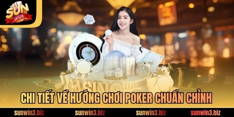 Chi tiết về hướng chơi Poker chuẩn chỉnh